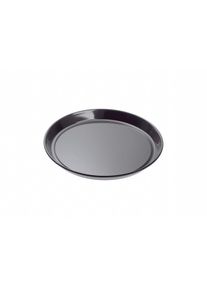 Miele Auflaufform »Hbf 27-1 Runde Backform«, Stahlblech schwarz , 27 cm Durchmesser — zum Einsatz auf dem Rost