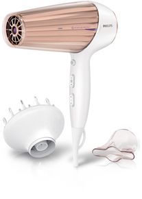 Philips Haartrockner »hp8280/00 Moistureprotect«, 2300 W, 2 Aufsätze, Ionenfunktion weiß, Perfekter Feuchtigkeitsschutz dank MoistureProtect Sensor