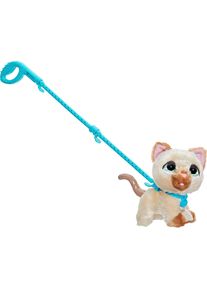 Hasbro Plüschfigur »Furreal Walkalots, New Cat«, Mit Leine beige, Interaktives Plüschtier »furReal Walkalots, New Cat«