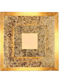 Luce Design Led Wandleuchte »Window 9021 S Go« goldfarben, Größe Höhe: 5,5 cm , modernes Design