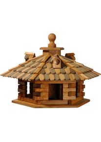 Dobar Vogelhaus »Rustikal Xxl«, Bxtxh: 68X59X46 Cm braun, Größe B/H/T: 68 cm x 46 cm x 59 cm B/H/T: 68 cm x 46 cm x 59 cm , Hochwertiges, farbig...