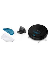 Rowenta Saugroboter »rr8275 X-Plorer Serie 45 Aqua«, Zentrale Bürste, Saugen & Wischen, 150 Min. Laufzeit, 90M² schwarz, Automatisches...