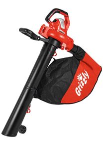 Grizzly Tools Elektro-Laubsauger »Els 3027 E Combi«, 270 Km/H Blasgeschwindigkeit rot , 3 Funktionen: Blasen, Saugen, Häckseln