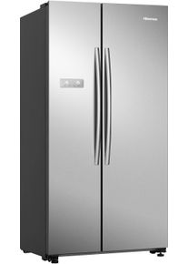 HISENSE Side-By-Side »rs741«, Rs741N4Ac3, 178 Cm Hoch, 90,8 Cm Breit silberfarben, Rauminhalt gesamt: 580 Liter