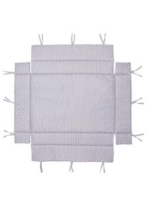 fillikid Laufgittereinlage »Flexi Luxe, Cube Grey«, Made In Europe grau, Laufstalleinlage »Flexi Luxe, Cube Grey«