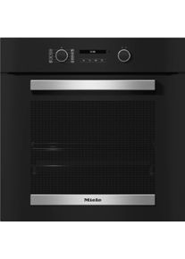 Miele Einbaubackofen »B Active«, H 2467, Mit Vollauszug, Perfectclean schwarz, Klartextdisplay mit Bedienknebeln - EasyControl Plus