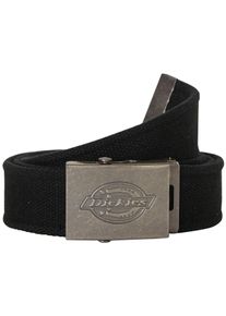 Dickies Stretchgürtel schwarz, Zeitloses Design passend zu jedem Outfit