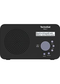 Technisat Digitalradio (Dab+) »Viola 2 Tragbares«, (Digitalradio (Dab+)-Ukw Mit Rds), Zweizeiliges Display, Batteriebetrieb Möglich schwarz,...