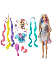 Barbie Anziehpuppe »Fantasie-Haar« bunt, Puppe »Barbie Fantasie-Haar«