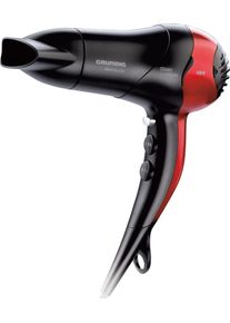 Grundig Haartrockner »Hd 3700«, 1800 W, 1 Aufsätze rot, 1800 W Leistung & 3 Temperaturstufen