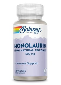 Solaray Monolaurin -- 500 mg - 60 vegetarische Kapseln [895,00 EUR pro kg]