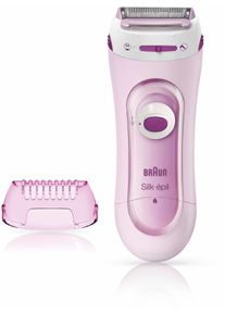 Braun Elektrokörperrasierer »Silk-épil 5100«, 1 St. Aufsätze, Kabelloser Elektrischer Rasierer und Trimmer