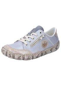 Rieker Sneaker, mit Zierreissverschluss, Freizeitschuh, Halbschuh, Schnürschuh