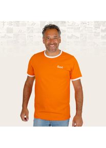 Q1905 T-shirt kapitein nl /wit