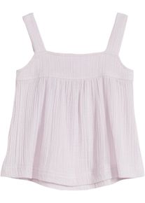 bonprix Vestido de muselina de algodón para bebés, púrpura, 92/98