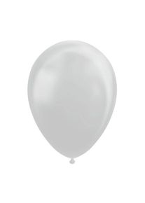 Globos Balloons Metallic Silver 30cm 10pcs.