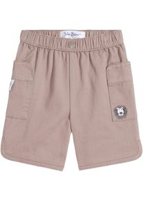 bonprix Bermudy chłopięce Regular Fit brązowy 110