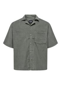 Only & Sons Only & Sons Heren Overhemd 'Alfi' aardetinten XS