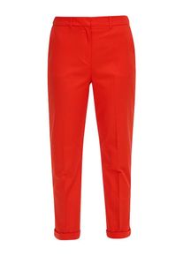 s.Oliver BLACK LABEL Dames Pantalon oranjerood 44