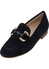 Gabor Dames Mocassins blauw / goud 35.5