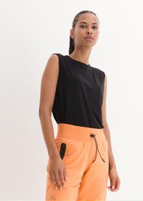 Top per sport ad asciugatura rapida - Nero - Taglia 50/52 (L) - bonprix