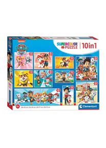 Clementoni Puzzles PAW Patrol 10in1 Boden