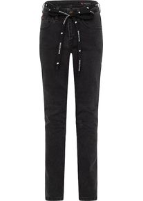 Riding Culture High Waist, jeans vrouwen , kleur: zwart , maat: W32/L32