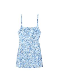 Mango Sommerkleid 'Concha' Damen blau / weiß Größe 40