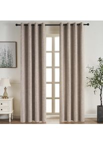 4Home Monaco sötétítő függöny barna, 150 x 250 cm, barna