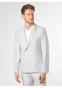 Finshley & Harding Finshley & Harding London Baukasten-Sakko ' Brixdon-Double ' Herren blau Größe 46 Gestreift