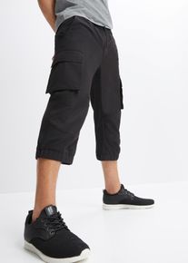 3/4 outdoor broek regular fit - zwart - maat 48 - bonprix