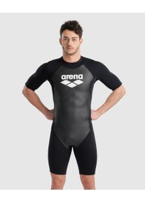 arena Open Water Suit - Men - black/white - Size: XL - Men's arena Aquaventure Shorty Wetsuit