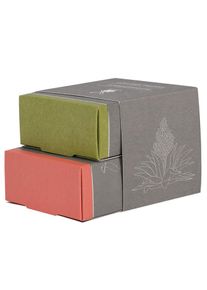 Mühle Glasshütte Mühle - Rasierseifen Duo Aloe Vera und Grapefruit/Minze