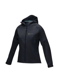 Objet publicitaire : Veste softshell recyclée femme Coltan | Noir | Personnalisable avec votre logo