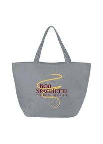 Objet publicitaire : Sac de courses non tissé Maryville | Gris | Personnalisable avec votre logo
