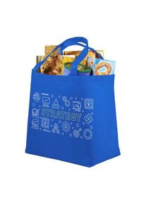 Objet publicitaire Sac de courses non tiss&eacute; Maryville | Bleu royal | Personnalisable avec votre logo