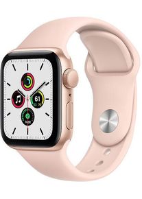 Apple Watch SE Aluminium 40 mm (2020) | WiFi + Cellular | gold | Sportarmband Sandrosa S/M