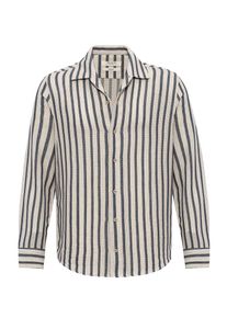 Antioch Heren Overhemd ecru / indigo L