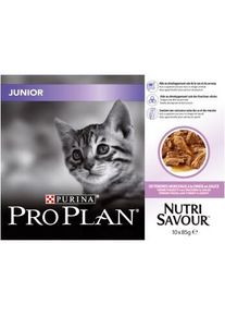 Purina PRO PLAN Nutri Savour Junior Dindon 10 x 85 g