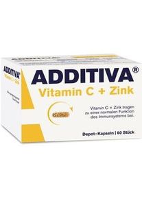 Additiva® Vitamin C + Zink Depot 300 mg Kapseln 60 St 60 St Kapseln