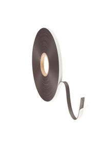Magneetband, zelfklevend 12.7 mm | C - standaard lijm, ferriet, zwart