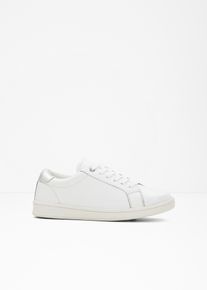 bonprix Mujer Sneakers bajos blanco 42