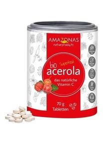 Amazonas Acerola 100 % Bio natürliches Vitamin C Lutschtabletten 70 g 70 g Lutschtabletten