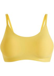 bonprix Biustonosz bralette wyściełany Feel Comfort, z laserowymi cięciami ż&oacute;łty 42