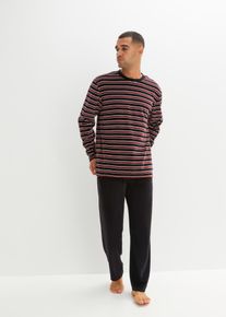 Miehet Nicki-pyjama, punainen, 48/50 (M), bonprix