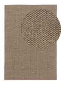 benuta Pure Sisalteppich Greta Grau 80x150 cm - Naturfaserteppich aus Sisal