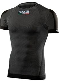 Sixs TS1, functioneel shirt korte mouwen unisex , kleur: zwart , maat: XL/XXL