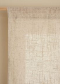 bonprix Raffroló lenvászon megjelenésben bézs mag./szél.: 140/45 cm