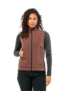 Jack Wolfskin Damska kamizelka rowerowa Bike Commute Ins Vest Women L wild ginger