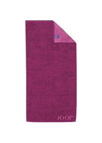 JOOP! Handtücher Classic Doubleface Handtuch Cassis 50 x 100 cm